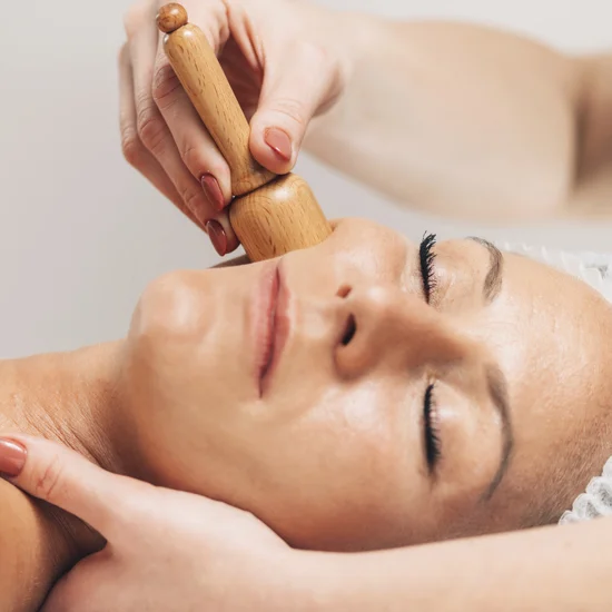 masaje maderoterapia facial aspirador madera